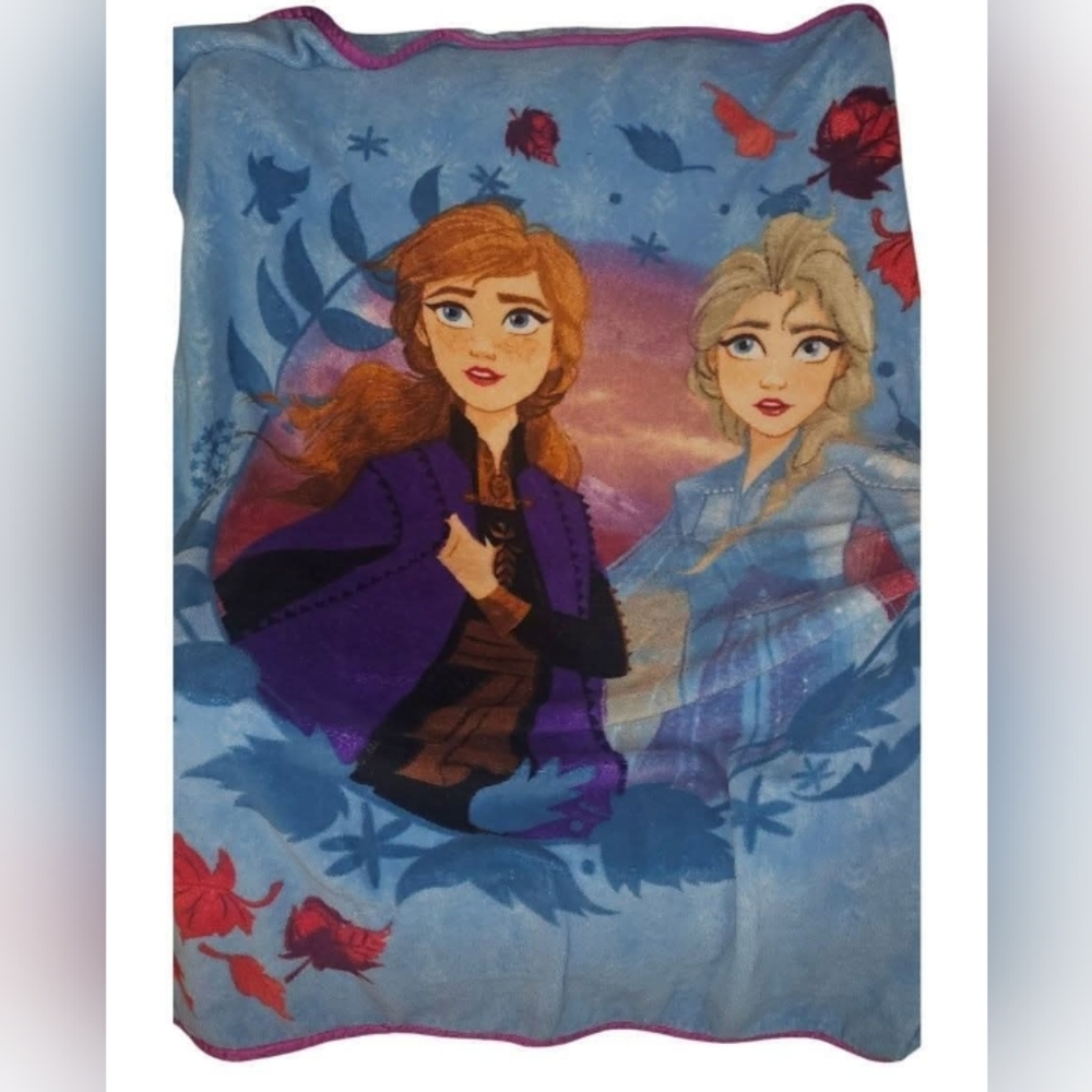 Kids Frozen Throw Blanket